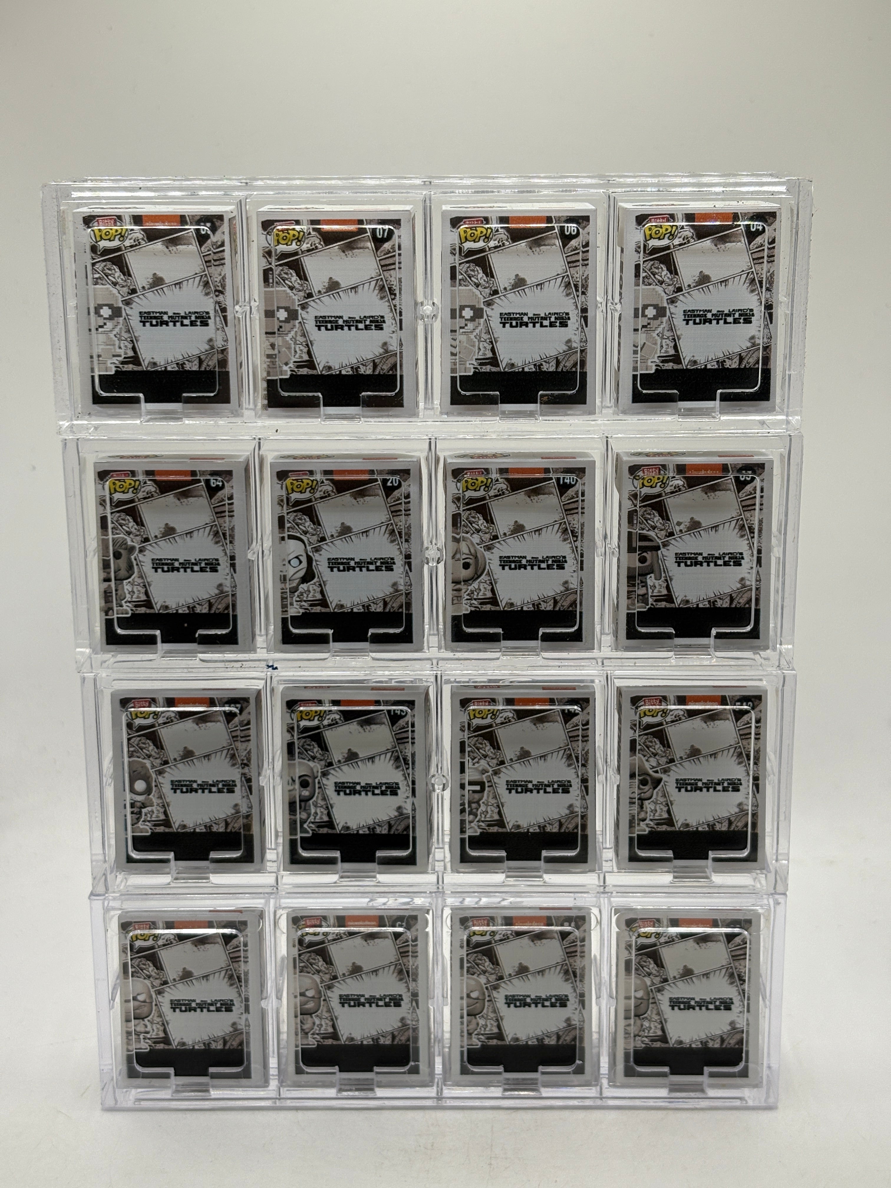 FUNKO BITTY POP TMNT 2024 SDCC EXCLUSIVE LE 4k Pcs SET OF 4 NINJA TURTLES 4,000, photo 2